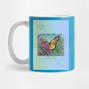 Caterpillar + Metamorphosis = Butterfly Mug